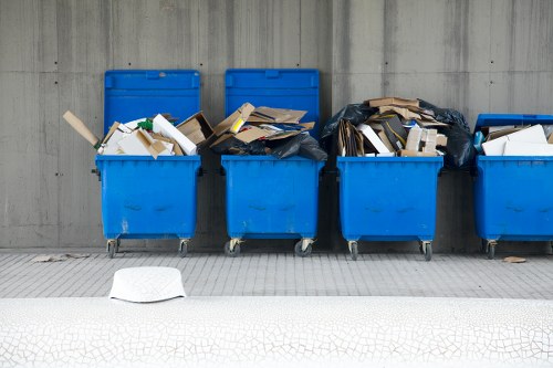 Professional office clearance team at work in Finsbury Park