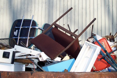 Professional office clearance team at work in Finsbury Park