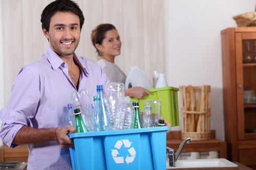 Recycling process in house clearance services